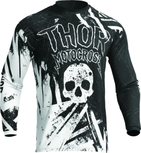 Tricou Copii Thor Sector Gnar Black/White