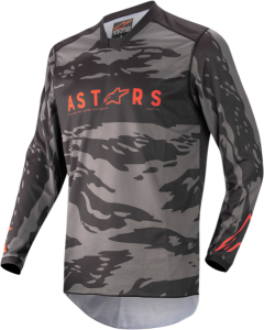 Tricou copii Alpinestars Racer Tactical Black/Camo/Red