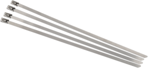 Stainless Steel Tie Wrap Silver, 2, nordicamoto.ro