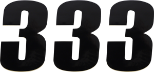 Vinyl Race Numbers Black, 2, nordicamoto.ro