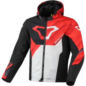 Geaca softshell de vara MACNA ATRACOR DESIGN M Negru/Bej, 5, nordicamoto.ro
