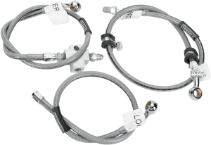 Brake Line Kit Silver, 2, nordicamoto.ro