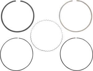 Set de segmente de piston de schimb, 2, nordicamoto.ro