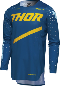 Tricou Enduro Copii Sportmode Brave Blue