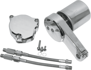 V-star Oil Filter Relocation Kit Chrome