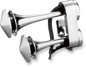 Multi Application Dual Air Horn Chrome