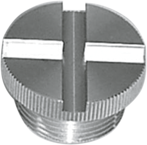Clutch Adjusting Hole Cap Silver