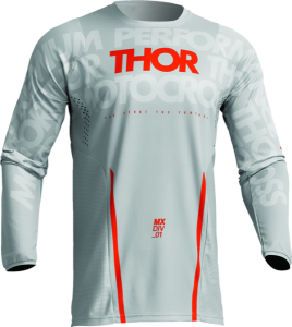 Tricou Thor Pulse Mono Gray/Orange