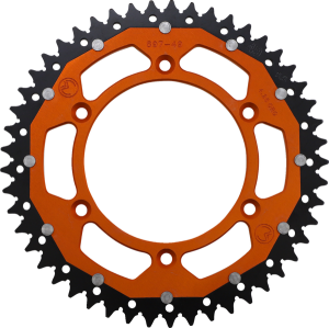 MOOSE RACING Dual Sprocket Orange 