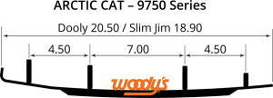 Slim Jim® 'performance' Dooly Wear Rods Black