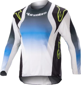 Tricou Copii Alpinestars Racer Push Blue/White