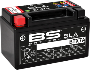 Sla Factory-activated Agm Maintenance-free Batteries Black