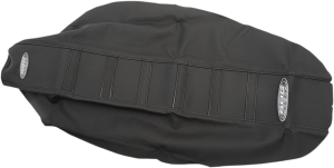 6-rib Gripper Seat Cover Black