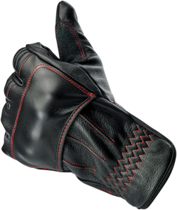 Belden Gloves Black, Red M, 2, nordicamoto.ro
