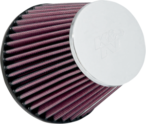 Clamp-on Air Filter Chrome