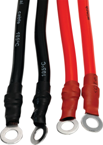 Electric Cable Kit For Winch Black, Red