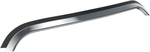 Center Windshield Trim Chrome, 1, nordicamoto.ro