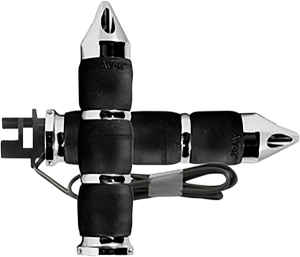 Grip Heated Ac Chr Spike Black