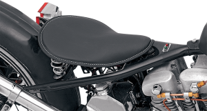 Small Low-profile Spring Solo Seat Black, 3, nordicamoto.ro