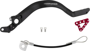 MOOSE RACING Brake Pedal Red 