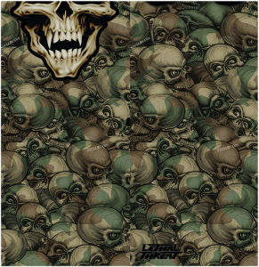 Neck Scarf Mini Skulls, 1, nordicamoto.ro