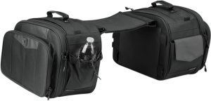 Momentum Outrider Throw-over Saddlebags Black