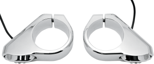 Led Fork-mount Marker Lights Chrome