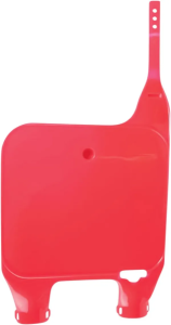 Replacement Front Number Plate Red
