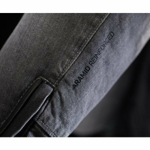 Geaca denim de vara MACNA WESTCOAST S Gri inchis/Negru, 3, nordicamoto.ro