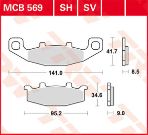 All Round Ceramic Brake Pads