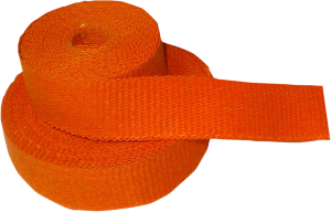 Fiberglass Exhaust Wrap Orange, 1, nordicamoto.ro