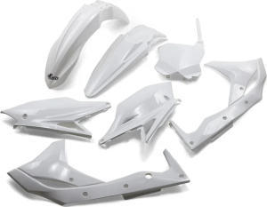 Set complet de piese de schimb din plastic pentru întregul corp, alb