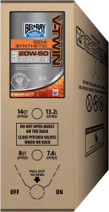 V-twin Semi-synthetic 4-stroke Engine Oil