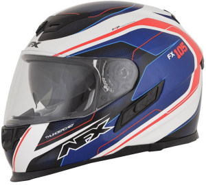 Black Friday - Reduceri Casca AFX FX-105 Thunderchief Street Black/White/Blue - Promoție