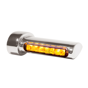 Winglets Led Turn Signals Natural, Chrome, 1, nordicamoto.ro