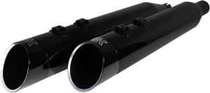 4-1/2(r) Hp-plus® Slip-on Mufflers Black, Obsidian