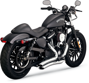 Big Radius 2:2 Exhaust System Chrome 