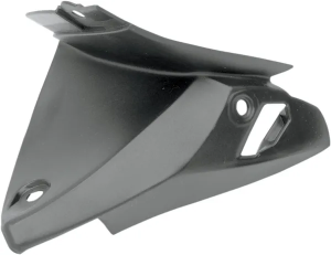 Headlight Side Plate Black