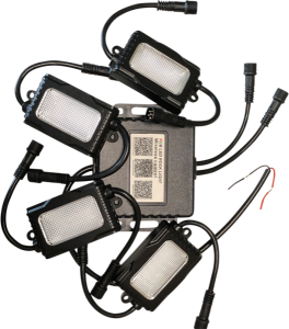 Led Rock Light Kit V2 Black