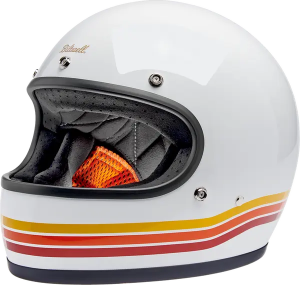 Gringo Sunset Spectrum Helmet White, Orange 