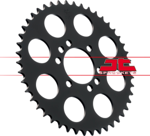 JT SPROCKETS Steel Rear Sprocket Black 