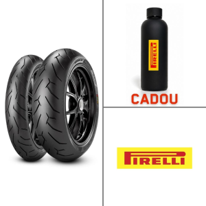 Set anvelope 120/70ZR17 + 180/55ZR17 Pirelli Diablo Rosso II, nordicamoto.ro