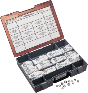Washer And Hex Nut Assortment Silver, 1, nordicamoto.ro