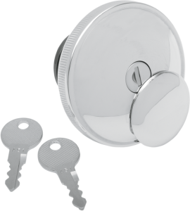 Screw-in Locking Gas Cap Black