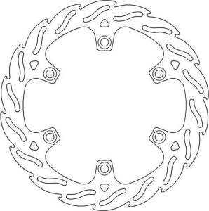 Seria Flame cu rotor fix, argintiu, oțel inoxidabil, 1, nordicamoto.ro