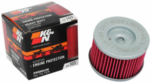 Catridge Oil Filter Red, 2, nordicamoto.ro