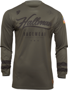 Hallman Hopetown Jersey Green  S, 1, nordicamoto.ro