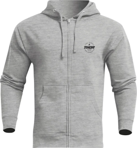 Stadium Zip-up Sweatshirt Gray
