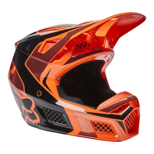 Casca Fox V3 RS Mirer ECE FLO Orange