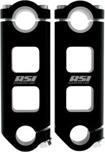 Pivoting Handlebar Riser Black
